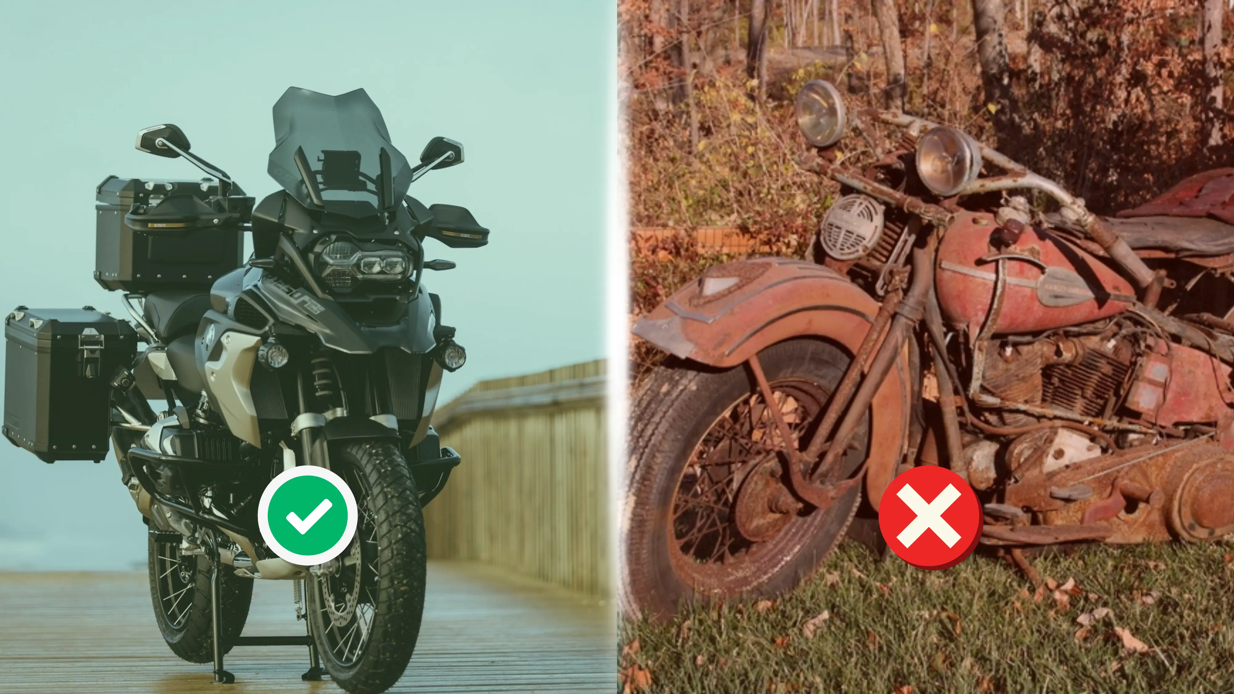 Ist das Motorrad, das Sie in Marokko Mieten, Wirklich das auf dem Foto? So Überprüfen Sie Vor der Buchung (2026) Ist das Motorrad, das Sie in Marokko Mieten, Wirklich das auf dem Foto? So Überprüfen Sie Vor der Buchung (2026)
